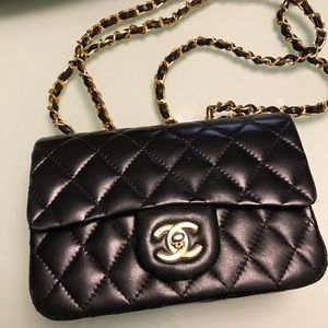 Cc mini rectangular handbag